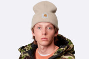 Gorro Carhartt WIP Acrylic Watch Hat beige unisex
